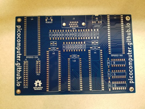 Picocomputer 6502 computer - 6502,
