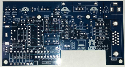 Uterm vga terminal pcb - terminal,