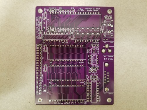 Minimax8085 single board - minimax8085,,